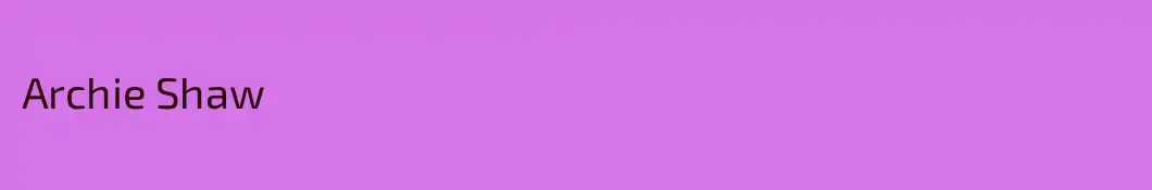 Archie Shaw